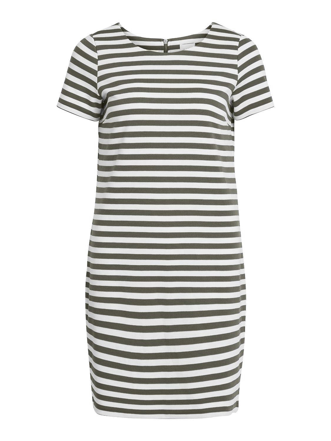 VININNY Short Dress - Dusty Olive